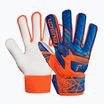 Rękawice bramkarskie dziecięce Reusch Attrakt Starter Solid Finger Support Junior shocking orange/blue