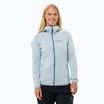 Bluza  polarowa damska Jack Wolfskin Kolbenberg Hooded Fz soft blue