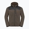 Bluza polarowa męska Jack Wolfskin Kammweg Pile Fz cold coffee