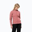 Bluza polarowa damska Jack Wolfskin Taunus Fz mineral red