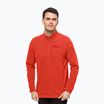 Bluza trekkingowa męska Jack Wolfskin Taunus HZ strong red