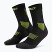 Skarpety kompresyjne męskie CEP Run Mid Cut 5.0 black/lime