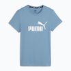 Koszulka damska PUMA ESS Logo Tee zen blue