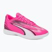 Buty piłkarskie PUMA Ultra Play IT poison pink/puma white/puma black