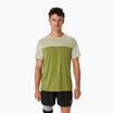 Koszulka do biegania męska ASICS Race Top performance dried leaf green/cactus