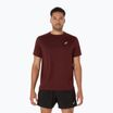 Koszulka do biegania męska ASICS Core dark red planet