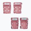 Zestaw ochraniaczy dziecięcych Globber Toddler deep pastel pink/shapes