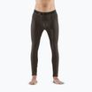 Spodnie termoaktywne męskie Surfanic Bodyfit Long John dark khaki