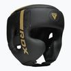 Kask bokserski RDX F6 Kara Head Guard golden