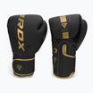 Rękawice bokserskie RDX F6 matte golden