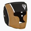 Kask bokserski RDX Head Guard Aura Plus T-17 golden