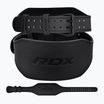 Pas do podnoszenia ciężarów RDX Belt 6" Leather black