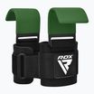 Paski do podnoszenia ciężarów z hakami RDX W5 Weight Lifting Hook Strap army green