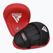 Łapy treningowe RDX Apex Curved Training Boxing Pads red