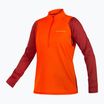 Longsleeve rowerowy damski Endura Singletrack Fleece paprika