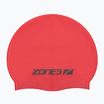 Czepek pływacki ZONE3 Silicone Swim red