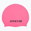 Czepek pływacki ZONE3 Silicone Swim hi-vis pink