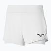 Spodenki tenisowe damskie Mizuno Flex Short białe 62GBA21501