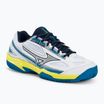 Buty do tenisa męskie Mizuno Break Shot 4 CC white/dress blues/sulphur spring