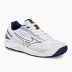 Buty do siatkówki Mizuno Cyclone Speed 4 white/blueribbon/mp gold