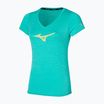 Koszulka do biegania damska Mizuno Impulse Core RB Tee blue turquoise