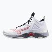 Buty do siatkówki Mizuno Wave Momentum 3 Mid white/salsa/black