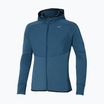 Kurtka do biegania męska Mizuno Warmalite Hybrid Full Zip blue wing teal