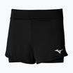 Spodenki tenisowe damskie Mizuno Flex Short black