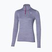 Longsleeve do biegania damski Mizuno Impulse Core Half Zip cadet