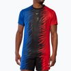 Koszulka do biegania męska Mizuno DryAeroFlow Graphic Tee onired/oniblue