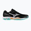 Buty do piłki ręcznej Mizuno Wave Phantom 3 black/tangelo/ice green