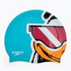 Czepek pływacki dziecięcy Speedo Printed Character chima kira azure