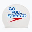 Czepek pływacki Speedo Printed Silicone speedo white go full speedo