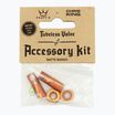 Nakrętka na wentyl Peaty's X Chris King MK2 Tubeless Valves Accessory Kit mango