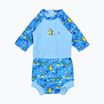 Kombinezon UPF 50+ dziecięcy z pieluszką Splash About Happy Nappy Sunsuit crocodile swamp