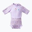 Kombinezon UPF 50+ dziecięcy z pieluszką Splash About Happy Nappy lilac sprnig