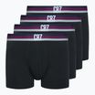 Bokserki męskie CR7 Basic Trunk 4 pary 2482 black