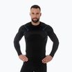 Longsleeve termoaktywny męski Brubeck Thermo czarny/niebieski