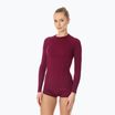 Longsleeve termoaktywny damski Brubeck Active Wool śliwkowy