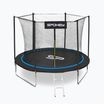 Trampolina ogrodowa Spokey Jumper 244 cm czarno-niebieska 927878