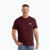 Koszulka męska Pitbull Small Logo dark burgundy