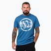 Koszulka męska Pitbull Logo Palms shade blue