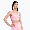 Biustonosz treningowy Gym Glamour Push Up candy pink