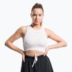 Top treningowy damski Gym Glamour Wiązany white