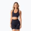 Biustonosz treningowy Carpatree Yasmine Seamless black stone wash