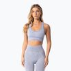 Biustonosz treningowy Carpatree Yasmine Seamless blue stone wash