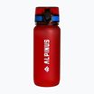 Butelka turystyczna Alpinus Trysil GOPR Edition 650 ml czerwony/niebieski
