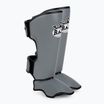 Ochraniacze piszczeli i stóp RAJA BOXING Lightweight Shin Guards Semi Leather grey