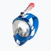 Maska pełnotwarzowa do snorkelingu AQUA-SPEED Brizo + uchwyt do kamery niebieska