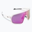 Okulary przeciwsłoneczne GOG Okeanos matt white/black polychromatic purple-green